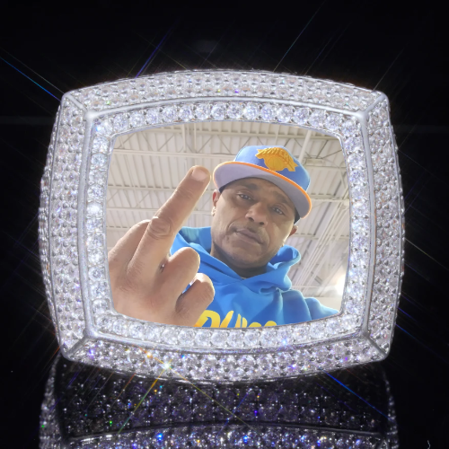 3D CUSTOM PICTURE ICED RING