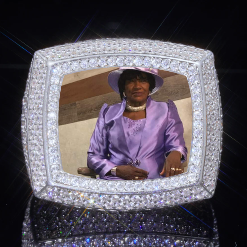 3D CUSTOM PICTURE ICED RING
