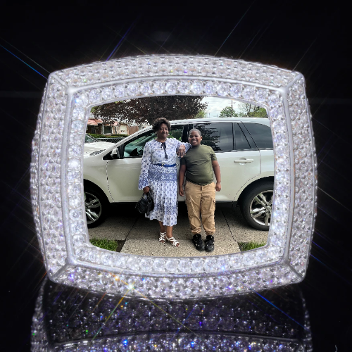 3D CUSTOM PICTURE ICED RING