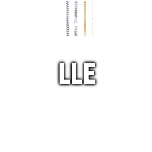 Custom Letters Baguette Two Layer Necklace