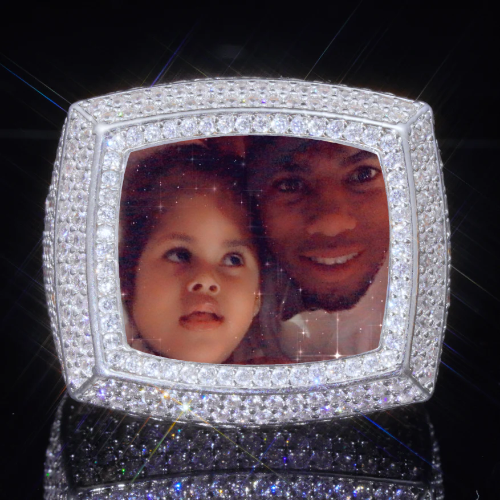 3D CUSTOM PICTURE ICED RING