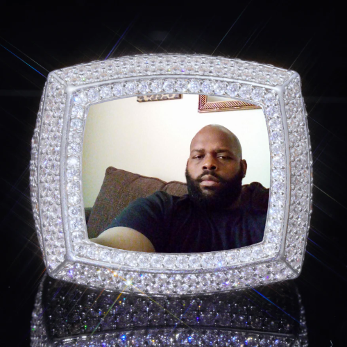 3D CUSTOM PICTURE ICED RING