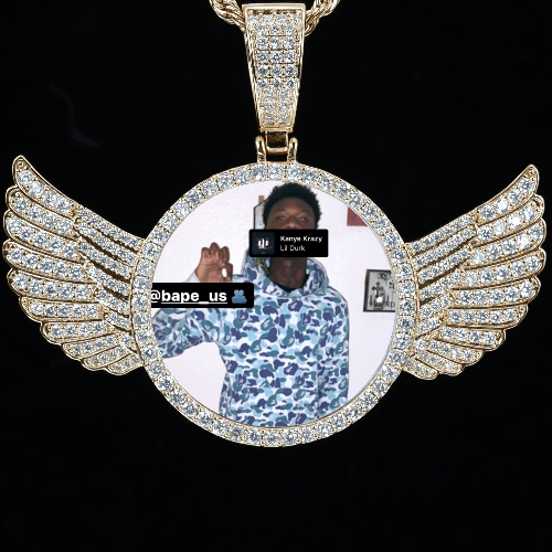 CUSTOM PICTURE PENDANT STYLE-4