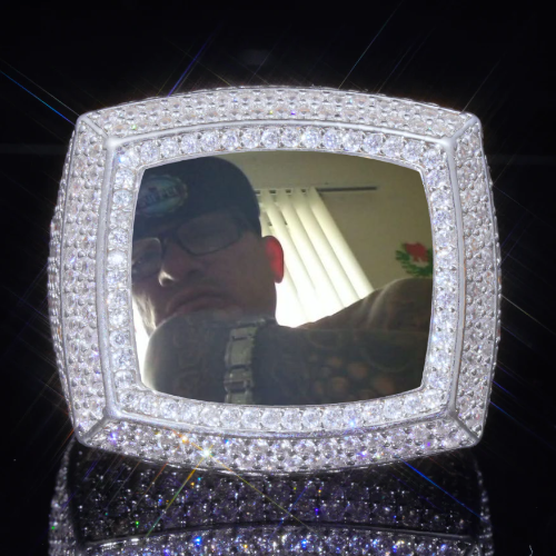 3D CUSTOM PICTURE ICED RING