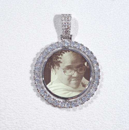 3D Spinning 2-Faced Custom Picture Pendant