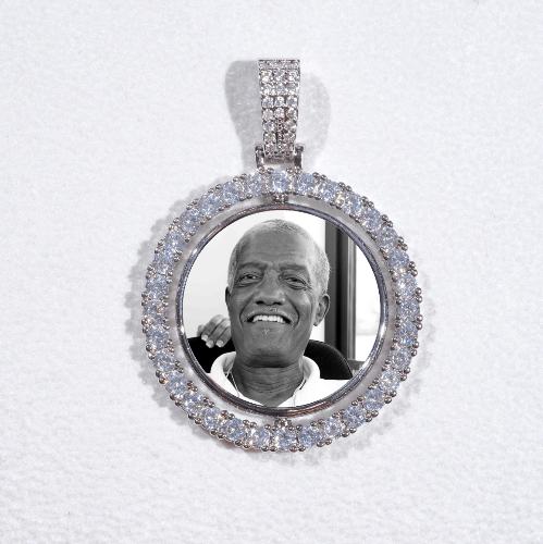 3D Spinning 2-Faced Custom Picture Pendant