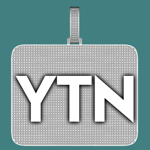 CUSTOM LETTER NECKLACE 3D BIG SQUARE