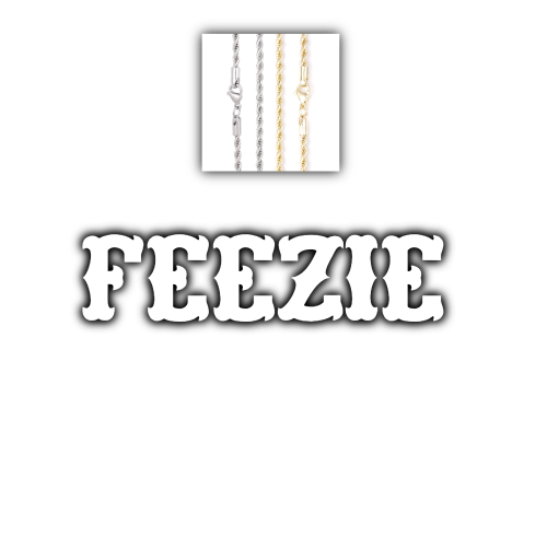 Custom Letters Freibeuter Font Necklace