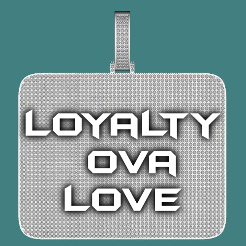 CUSTOM LETTER NECKLACE 3D BIG SQUARE