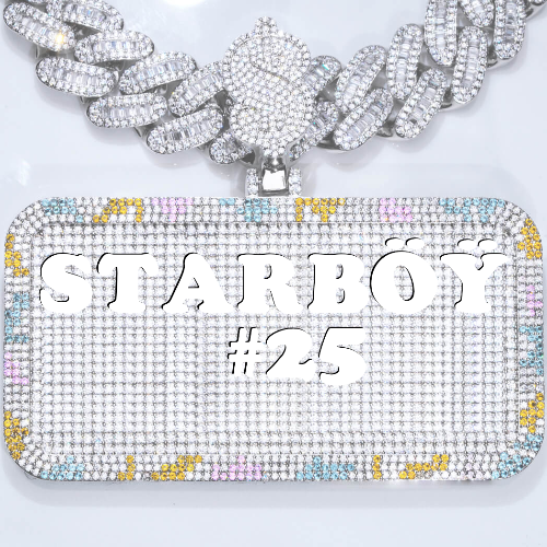 CUSTOM LETTER NECKLACE 3D COLORFUL SQUARE