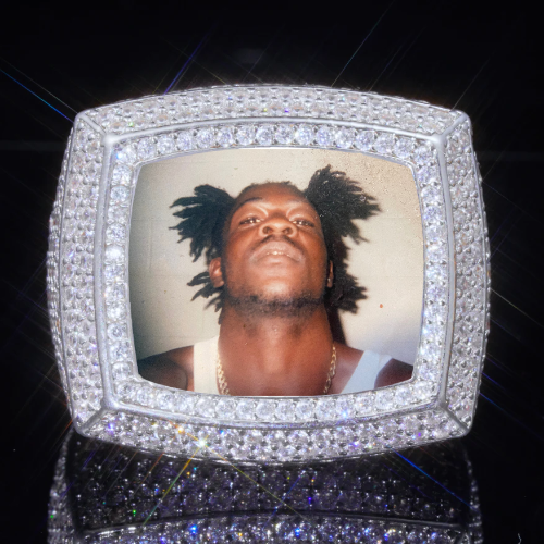 3D CUSTOM PICTURE ICED RING