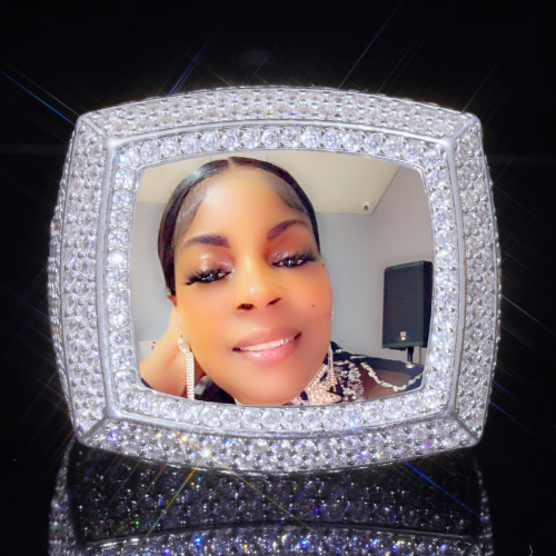 3D CUSTOM PICTURE ICED RING