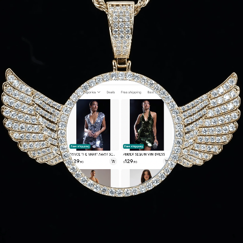 CUSTOM PICTURE PENDANT STYLE-4