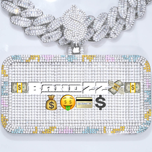 CUSTOM LETTER NECKLACE 3D COLORFUL SQUARE