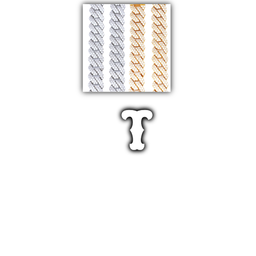 Custom Letters Freibeuter Font Necklace