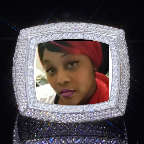 3D CUSTOM PICTURE ICED RING