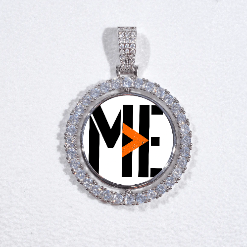 3D Spinning 2-Faced Custom Picture Pendant