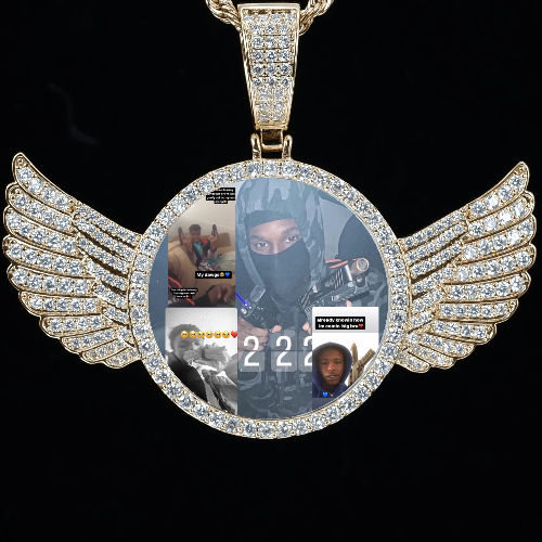 CUSTOM PICTURE PENDANT STYLE-4