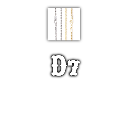 Custom Letters Freibeuter Font Necklace