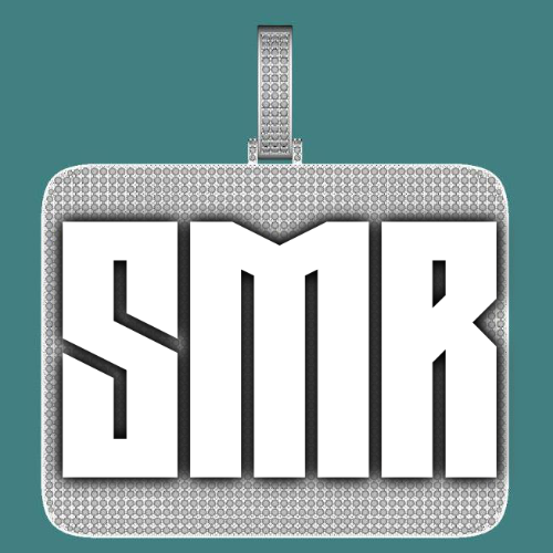 CUSTOM LETTER NECKLACE 3D BIG SQUARE