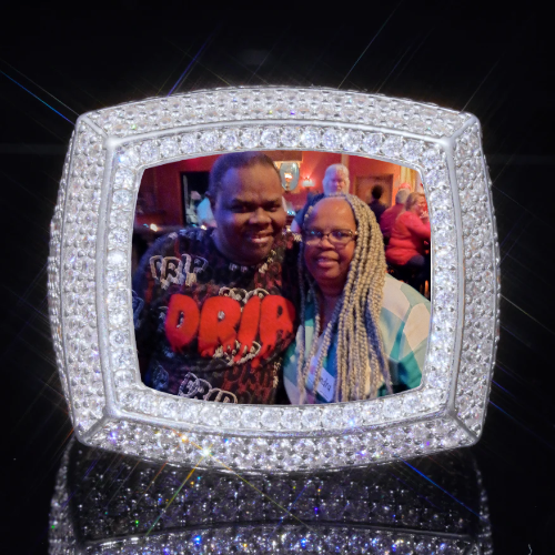 3D CUSTOM PICTURE ICED RING