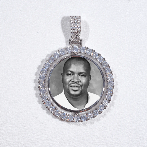 3D Spinning 2-Faced Custom Picture Pendant