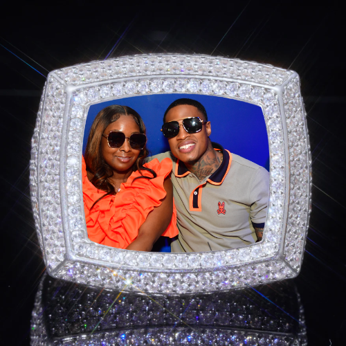 3D CUSTOM PICTURE ICED RING