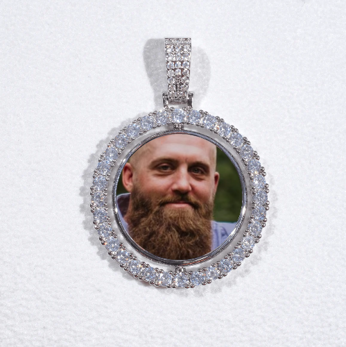 3D Spinning 2-Faced Custom Picture Pendant