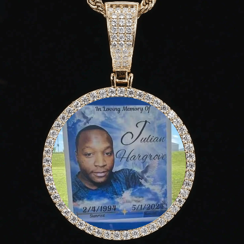 CUSTOM PICTURE PENDANT STYLE-1