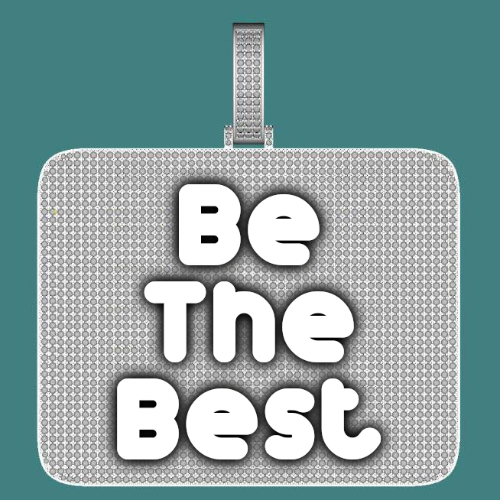 CUSTOM LETTER NECKLACE 3D BIG SQUARE
