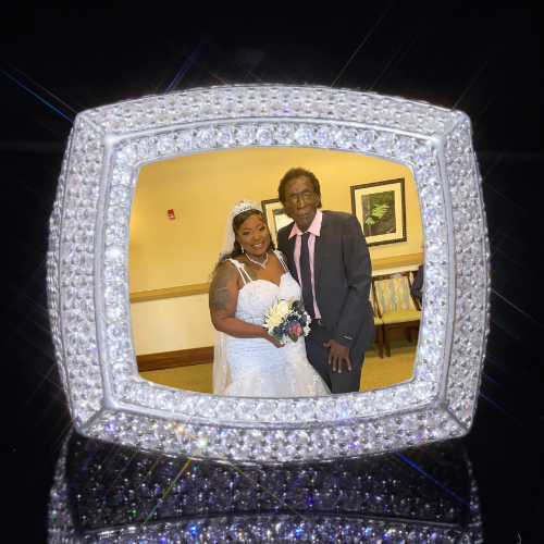 3D CUSTOM PICTURE ICED RING