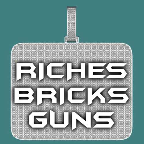CUSTOM LETTER NECKLACE 3D BIG SQUARE