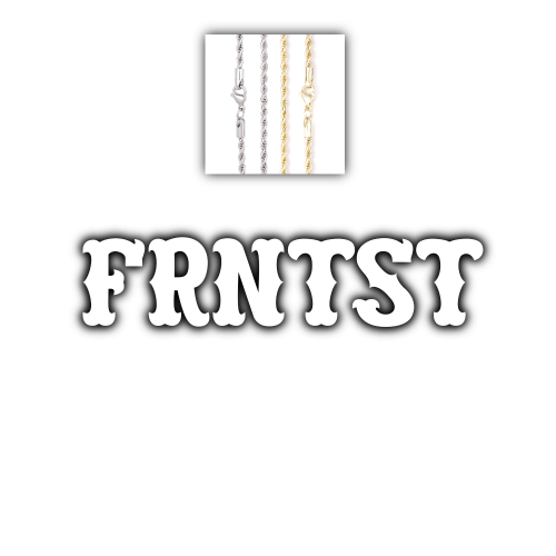 Custom Letters Freibeuter Font Necklace