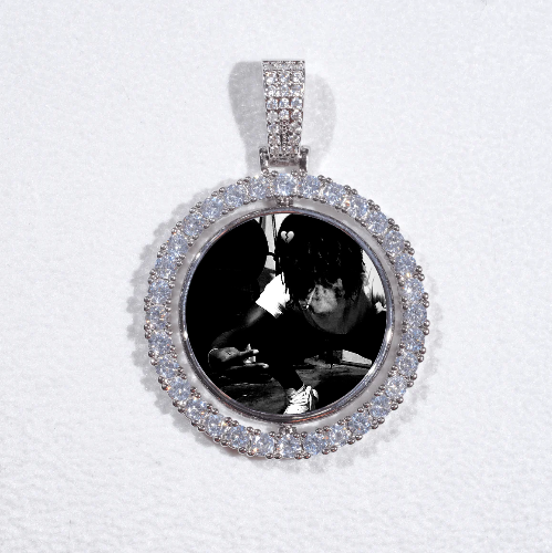 3D Spinning 2-Faced Custom Picture Pendant