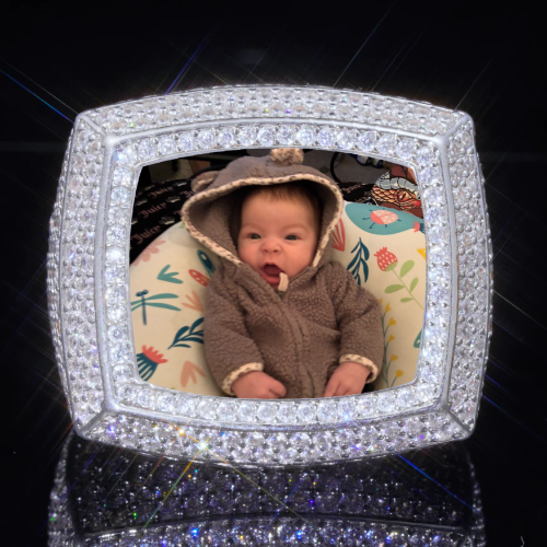 3D CUSTOM PICTURE ICED RING