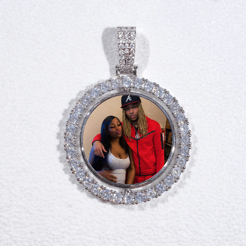 3D Spinning 2-Faced Custom Picture Pendant
