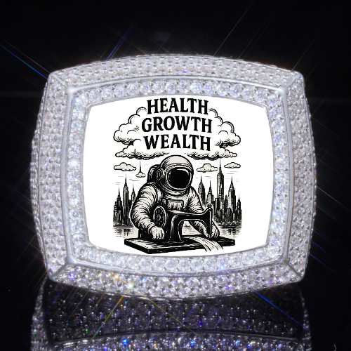 3D CUSTOM PICTURE ICED RING