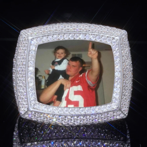 3D CUSTOM PICTURE ICED RING