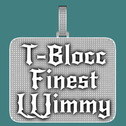 CUSTOM LETTER NECKLACE 3D BIG SQUARE