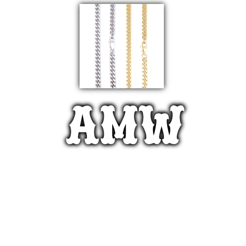 Custom Letters Freibeuter Font Necklace