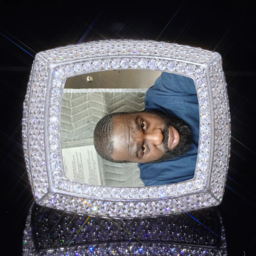 3D CUSTOM PICTURE ICED RING