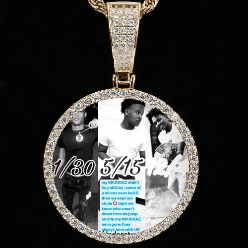CUSTOM PICTURE PENDANT STYLE-1