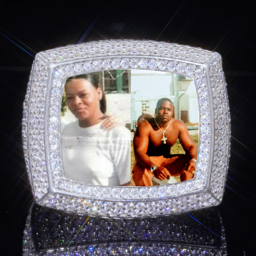 3D CUSTOM PICTURE ICED RING
