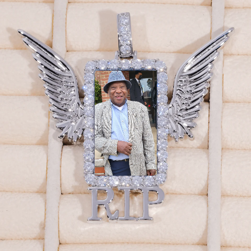 RIP WING 3D CUSTOM PICTURE PENDANT