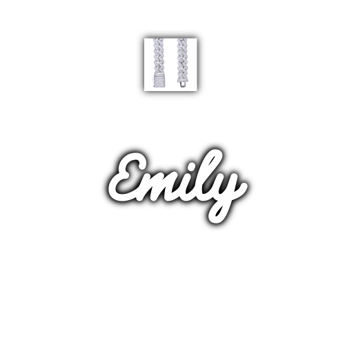 Script Custom Letter Necklace