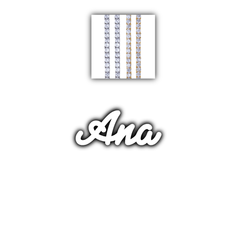 Script Custom Letter Necklace