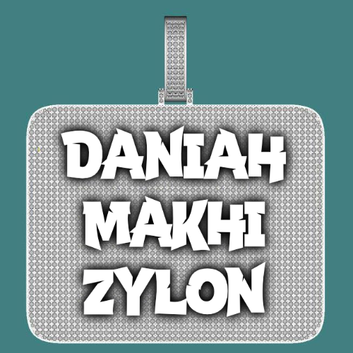 CUSTOM LETTER NECKLACE 3D BIG SQUARE
