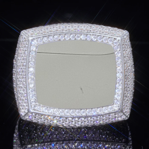 3D CUSTOM PICTURE ICED RING
