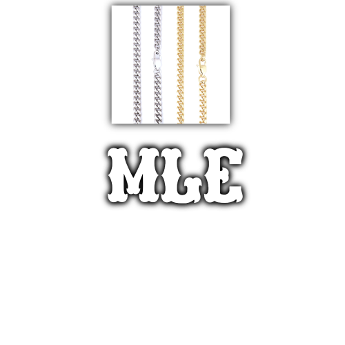 Custom Letters Freibeuter Font Necklace