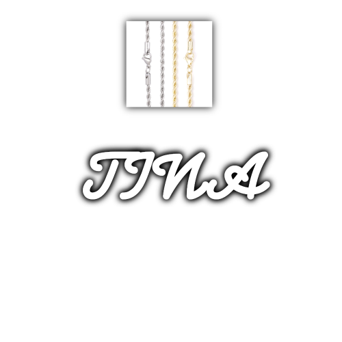 Script Custom Letter Necklace